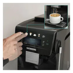 Ekspres Siemens EQ600 iAroma Piano Black TP601E19 Szerokość 28,1cm