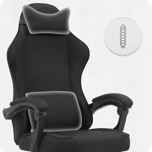 Fotel CABRO C502 Czarny