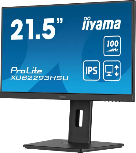 Monitor iiyama ProLite XUB2293HSU-B6 21,5" Full HD IPS 100Hz 1ms MPRT