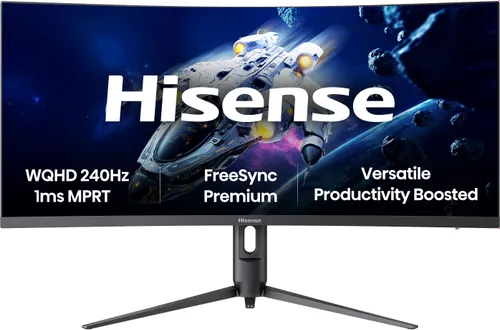 Monitor HISENSE 34G6Q Pro 34" 3440x1440px 240Hz 1 ms [MPRT] Curved