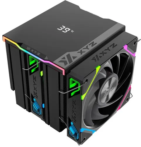 Chłodzenie CPU XYZ Thermax 6 Pro Duo Czarny