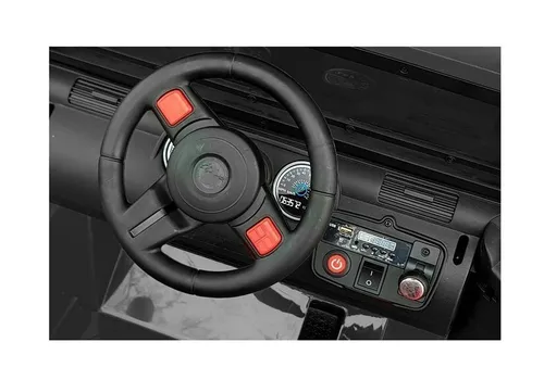 Auto Na Akumulator Dla 2 Dzieci Dżip Wxe-1688 4X4 LED Pilot Skóra Eva MP3 Strong 2 Akumulatory