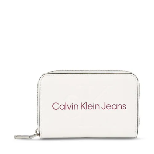 Женский кошелек Calvin Klein Jeans Sculpted Med Zip Around Mono K60k607229 Ivory YBI