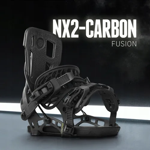 Крепления для сноуборда FLOW NX2 Carbon Fusion Graphite 2023 XL