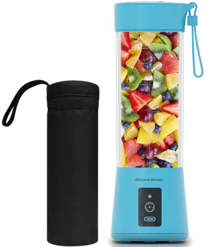 Blender personalny GÖTZE & JENSEN PB940B Niebieski Bezprzewodowy + pokrowiec