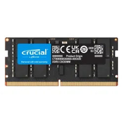 Pamięć Crucial DDR5 24GB 6400 CL52 CSODIMM Czarny