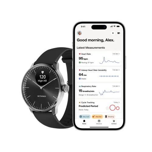 Smartwatch Withings ScanWatch Light 37mm черный