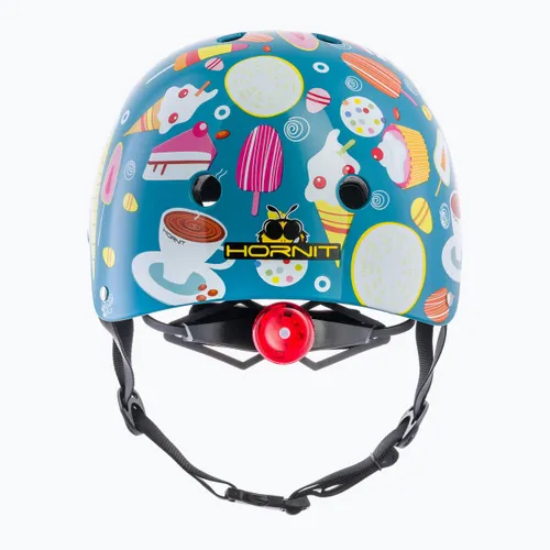 Kask rowerowy dziecięcy Hornit IceCream blue/multicolor