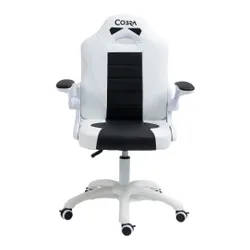 Fotel COBRA Junior Pro Biało-czarny