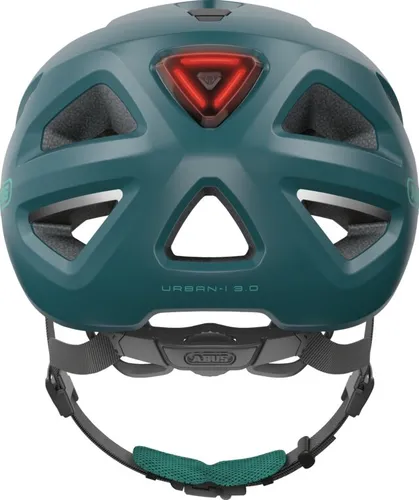 Kask rowerowy ABUS Urban-I 3.0 Core Zielony Miejski (rozmiar M)