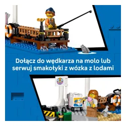 LEGO City 60506 Tramwaj przy plaży, zestaw klocków 7+