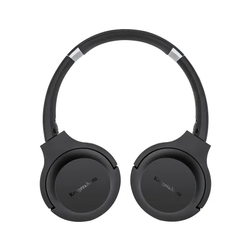 Słuchawki bezprzewodowe Kruger & Matz Wave 2 KM0629 Nauszne Bluetooth 5.0 Czarny