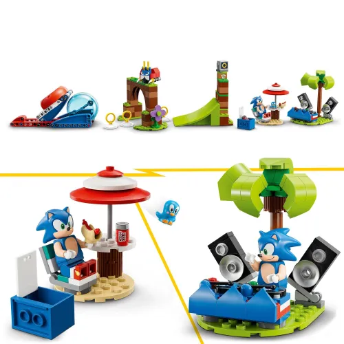 Конструктор LEGO Sonic the Hedgehog 76990 Задача про мчащийся мяч