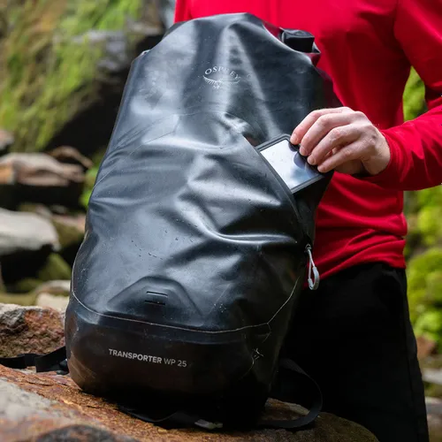 Plecak miejski Osprey Transporter Roll Top WP 25 l black