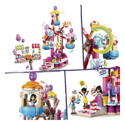 LEGO 42700 Friends Cukierkowo-babeczkowy diabelski młyn