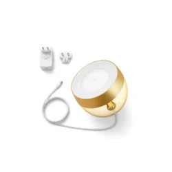 Lampa biurkowa Philips Hue White and Colour Ambiance Iris złoty