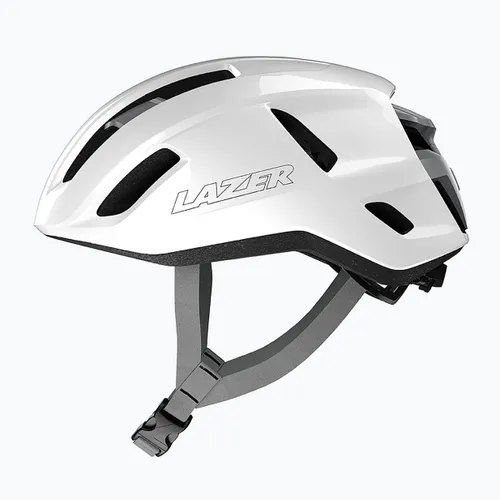 Kask rowerowy Lazer Sphere KinetiCore white/silver