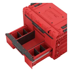 Skrzynka narzędziowa QBRICK System Prime Drawer 2 Toolbox Expert Red Ultra HD Custom