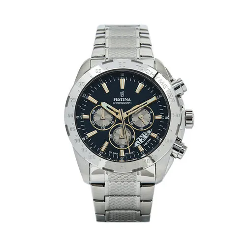 Часы Festina Timeless Chronograph 20668/5 Silver