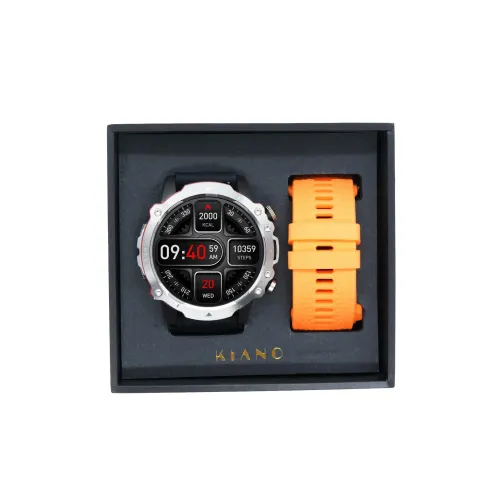 Smartwatch Kiano Watch Sport Srebrny