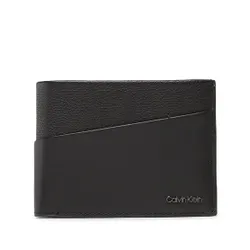 Большой мужской кошелек Calvin Klein CK Diagonal Trifold 10cc с монетой K50K510607 CK Black BAX