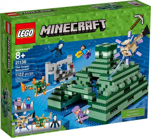 Конструктор Lego Minecraft Подводная крепость (21136)