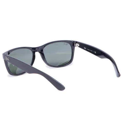 Солнцезащитные очки Ray-Ban New Wayfarer 0RB2132 646231 Black / Green - размер (EU) 58