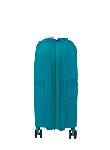 Маленький расширенный чемодан American Tourister StarVibe-verdigris