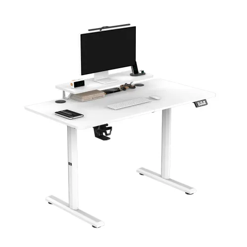 Biurko Ultradesk HIGHLANDER 120cm Regulacja wysokości Biały