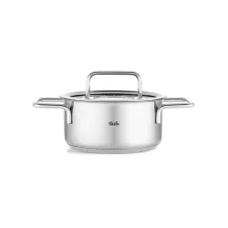FISSLER Pure Collection 3,6 l - garnek ze stali nierdzewnej ze szklaną pokrywką