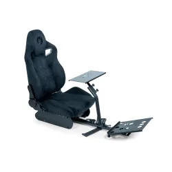 Fotel Nacon PCRC-RM2ALCANCOBRA Cobra Racing Simulation Cockpit Alcantara z mocowaniem do kierownicy do 110kg Skóra ECO Czarny