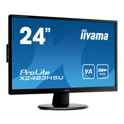 Monitor iiyama ProLite X2483HSU-B5 24" Full HD VA 75Hz 4ms