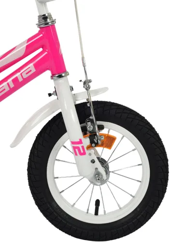 Rower dziecięcy INDIANA Roxy Kid 12 cali dla dziewczynki Różowy