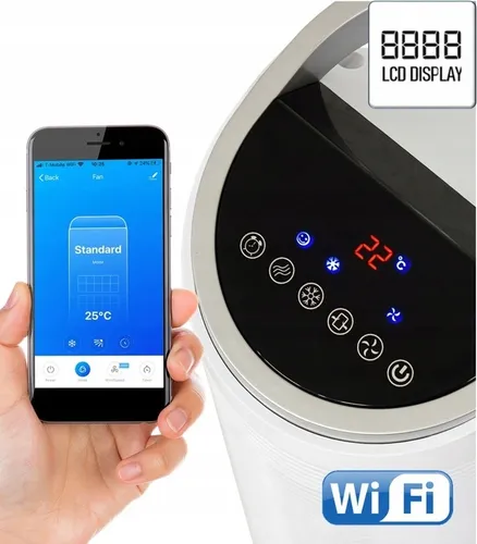 WENTYLATOR KLIMATOR KLIMATYZER 2W1 SMARTFON WI-FI