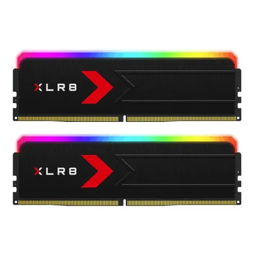 Pamięć RAM PNY XLR8 RGB DDR5 32GB (2x16GB) 6000 CL36 Czarny
