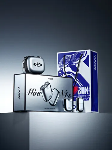 Golarka YOOSE Mini 2 Srebrny + Trymer do nosa Na mokro i sucho