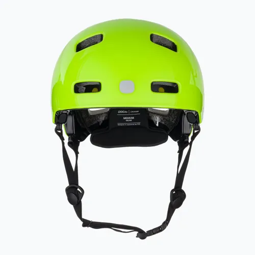 Kask rowerowy dziecięcy POC Pocito Crane MIPS Jr 10570 fluorescent yellow/green
