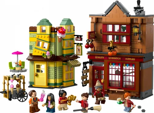 LEGO Klocki Harry Potter 76452 Markowy sprzęt do quidditcha i lodziarnia