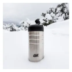 Kubek termiczny Esbit Majoris Stainless Steel Thermo Mug With Flip Top 450 ml stainless steel/matt