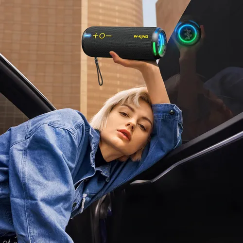 Głośnik mobilny W-KING D320 Czarny