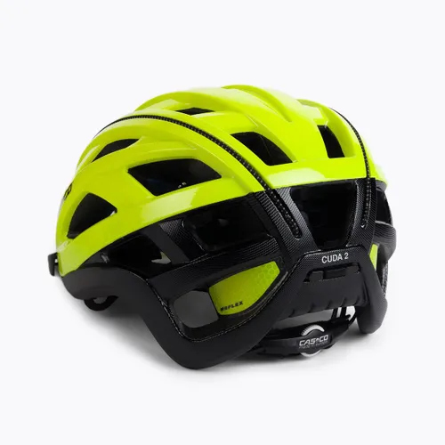 Kask rowerowy CASCO Cuda 2 neon yellow