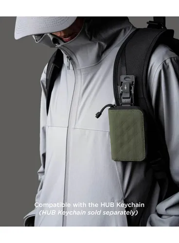 Кошелек Alpaka Zip Coin Wallet, зеленый