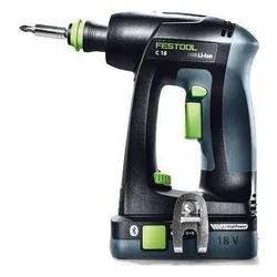 Festool C 18 HPC 4.0 ve-Plus 18V Akülü Matkap Tornavidası 2 x Akülü 4ah