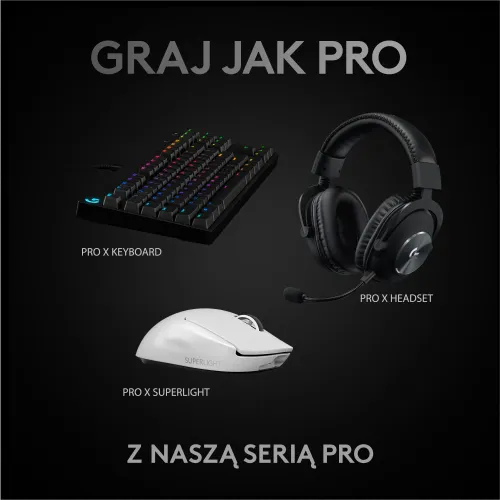 Myszka gamingowa Logitech G Pro X Superlight Biały