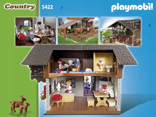 Playmobil 5422 альпийская хижина