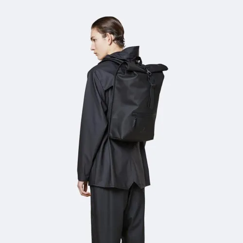 Велосипедный рюкзак Rains Rolltop Rucksack-черный