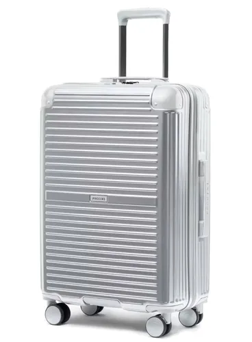 Walizka średnia Puccini Dallas - srebrny