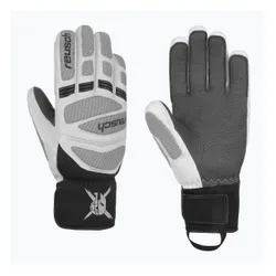 Rękawice narciarskie męskie Reusch Worldcup Warrior DG white/glacier