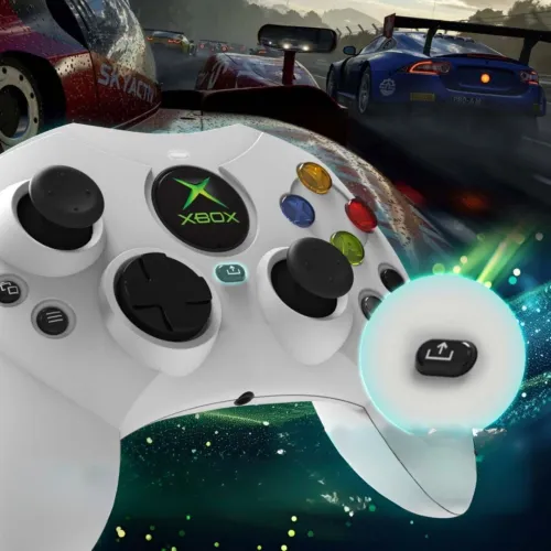 Pad Hyperkin Duches do PC, Xbox Przewodowy Biały