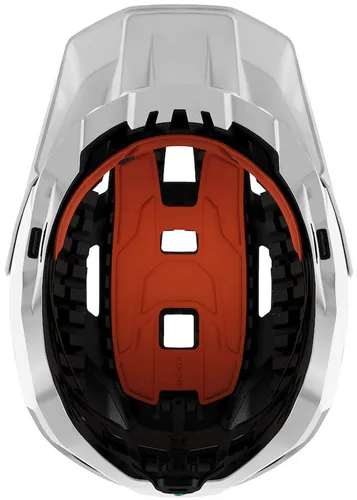 Kask rowerowy LAZER Impala KinetiCore Biały MTB z możliwością zamontowania lampki (rozmiar S)